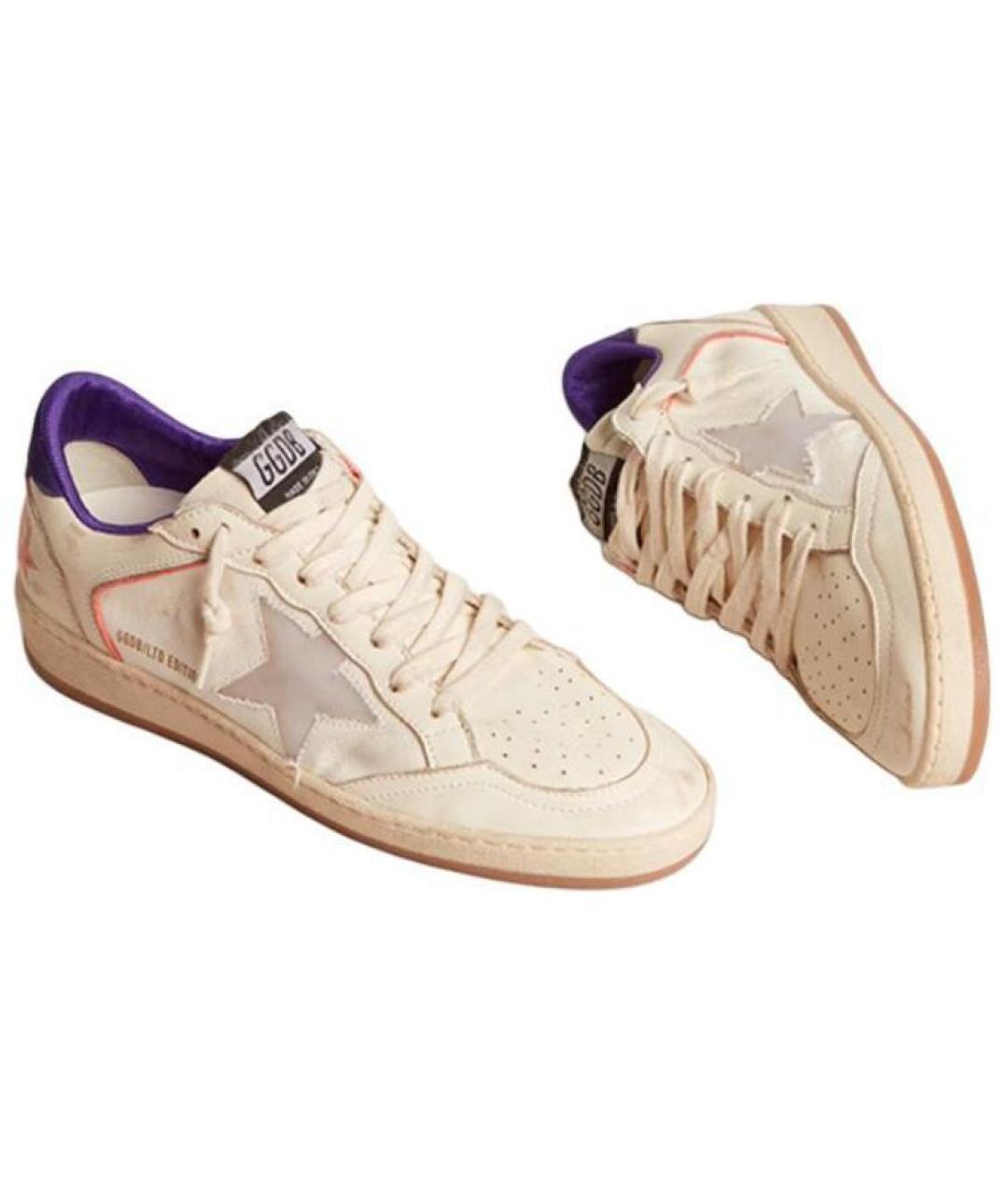 GOLDEN GOOSE DELUXE BRAND Бежевые кеды, фото 3