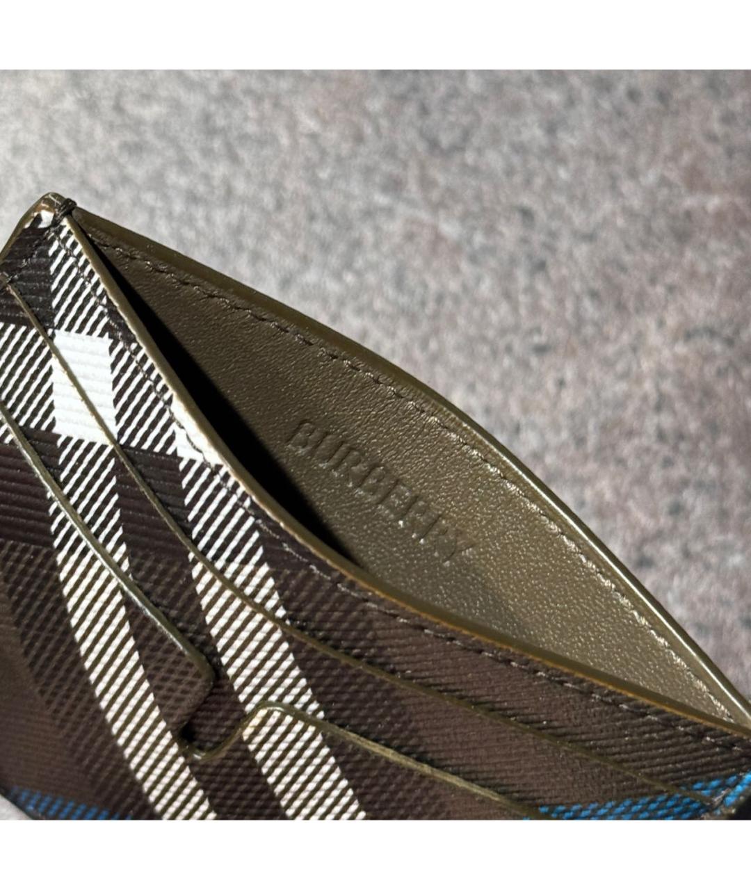 BURBERRY Кожаный кардхолдер, фото 6