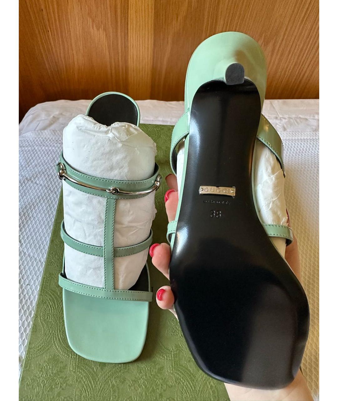 GUCCI Мюли, фото 4