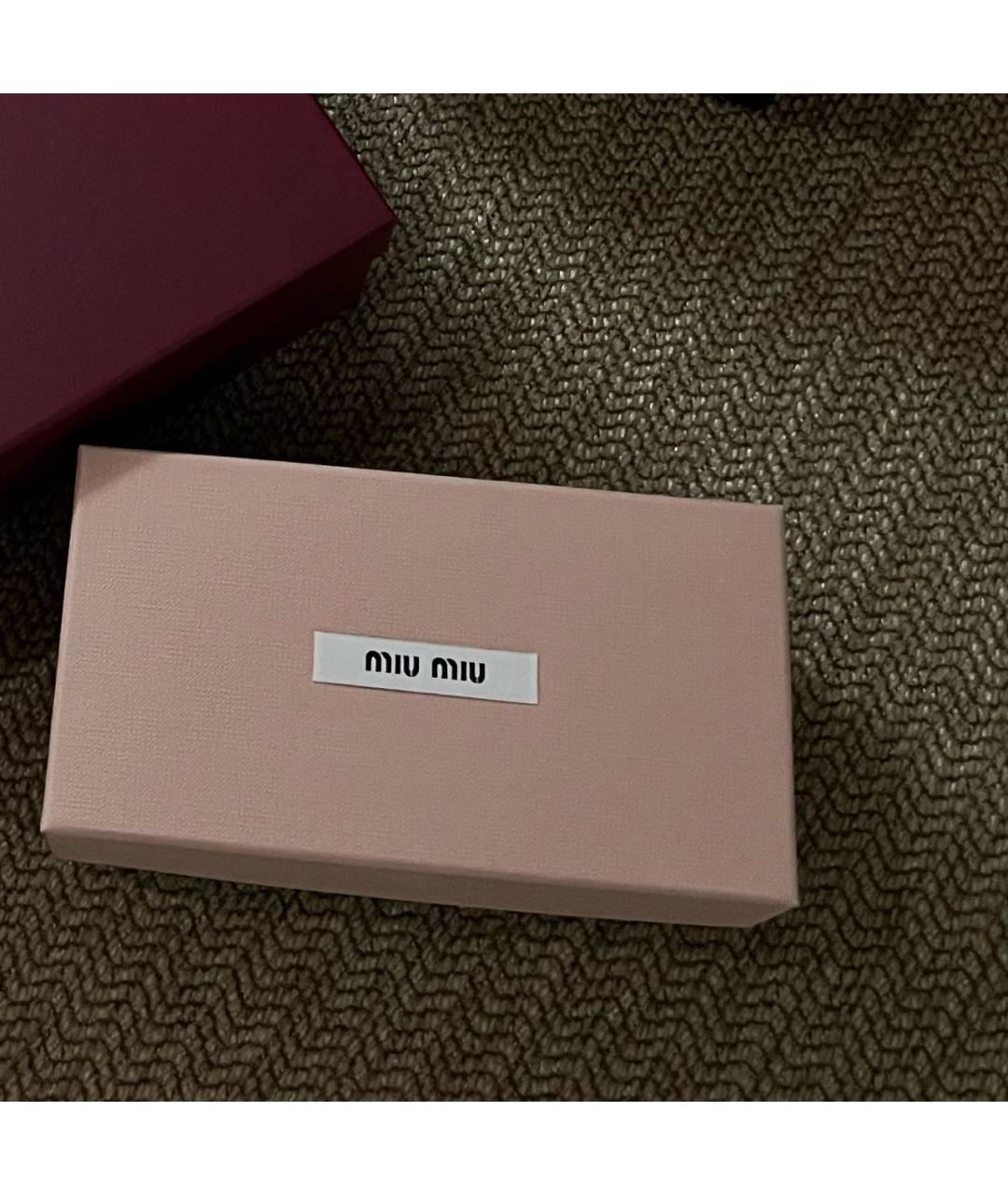 MIU MIU Розовые солнцезащитные очки, фото 4