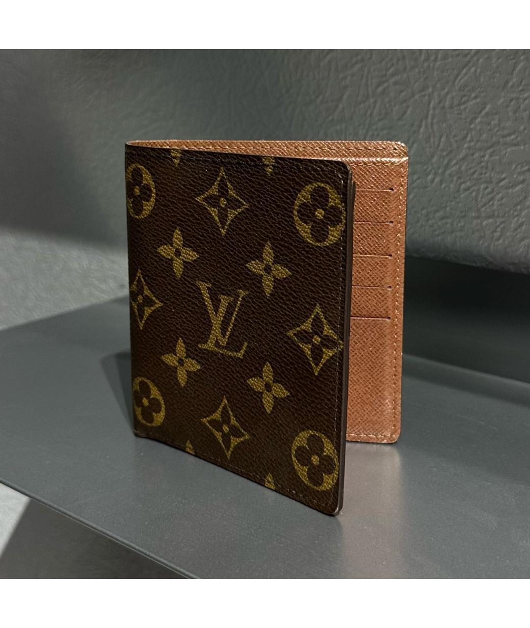LOUIS VUITTON Коричневый кошелек, фото 2