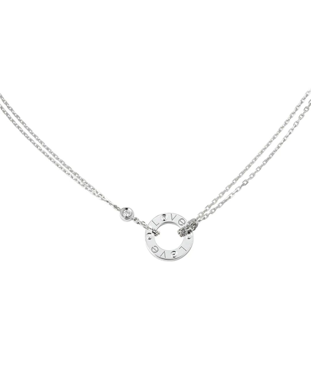 CARTIER Подвеска из белого золота, фото 5