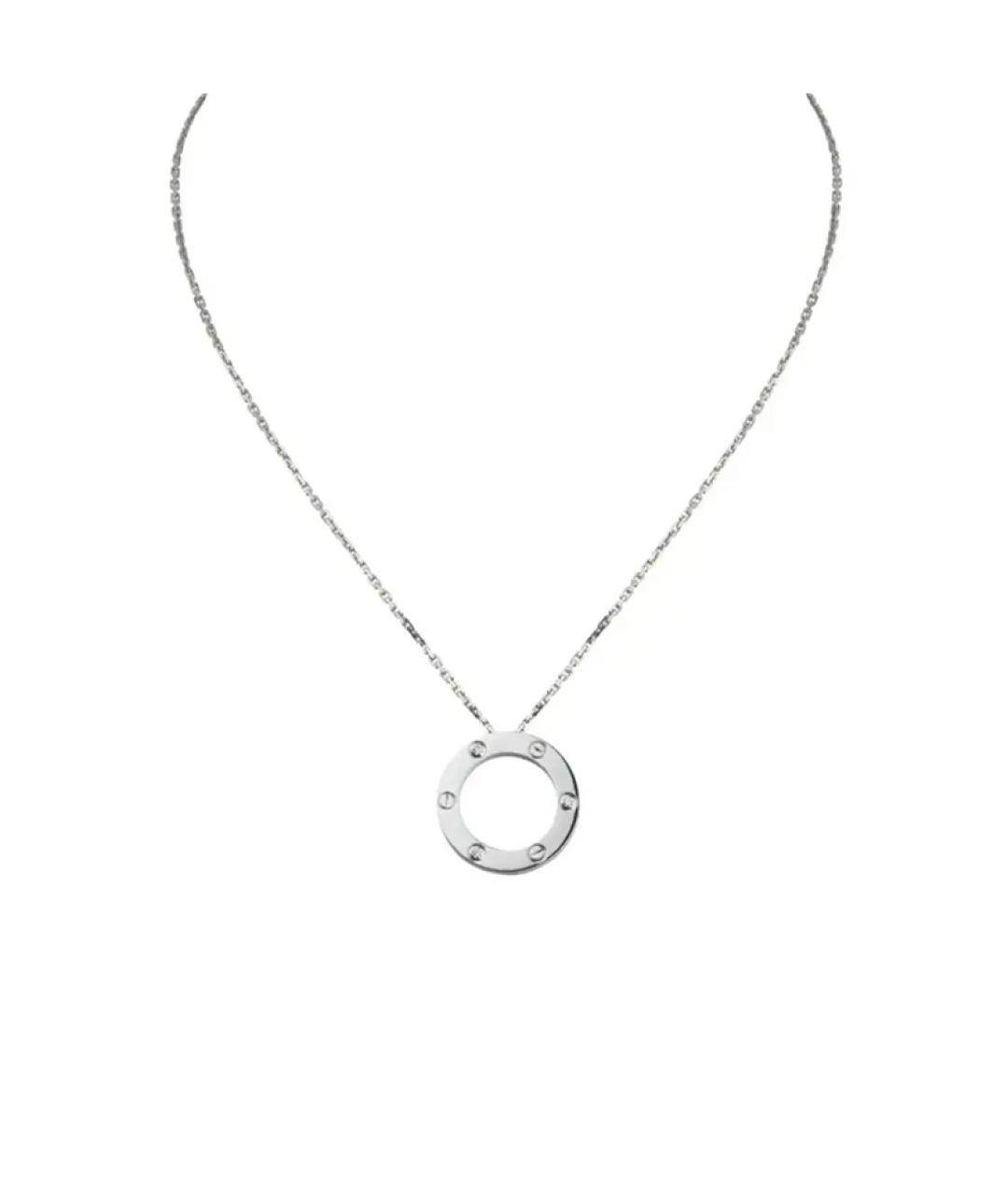 CARTIER Подвеска из белого золота, фото 5