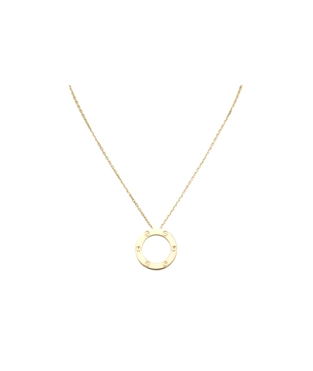 CARTIER Золотая подвеска из желтого золота, фото 2