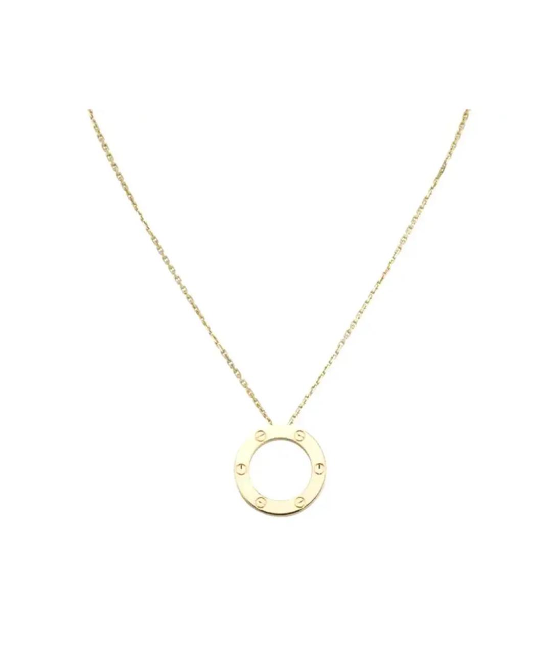 CARTIER Золотая подвеска из желтого золота, фото 6