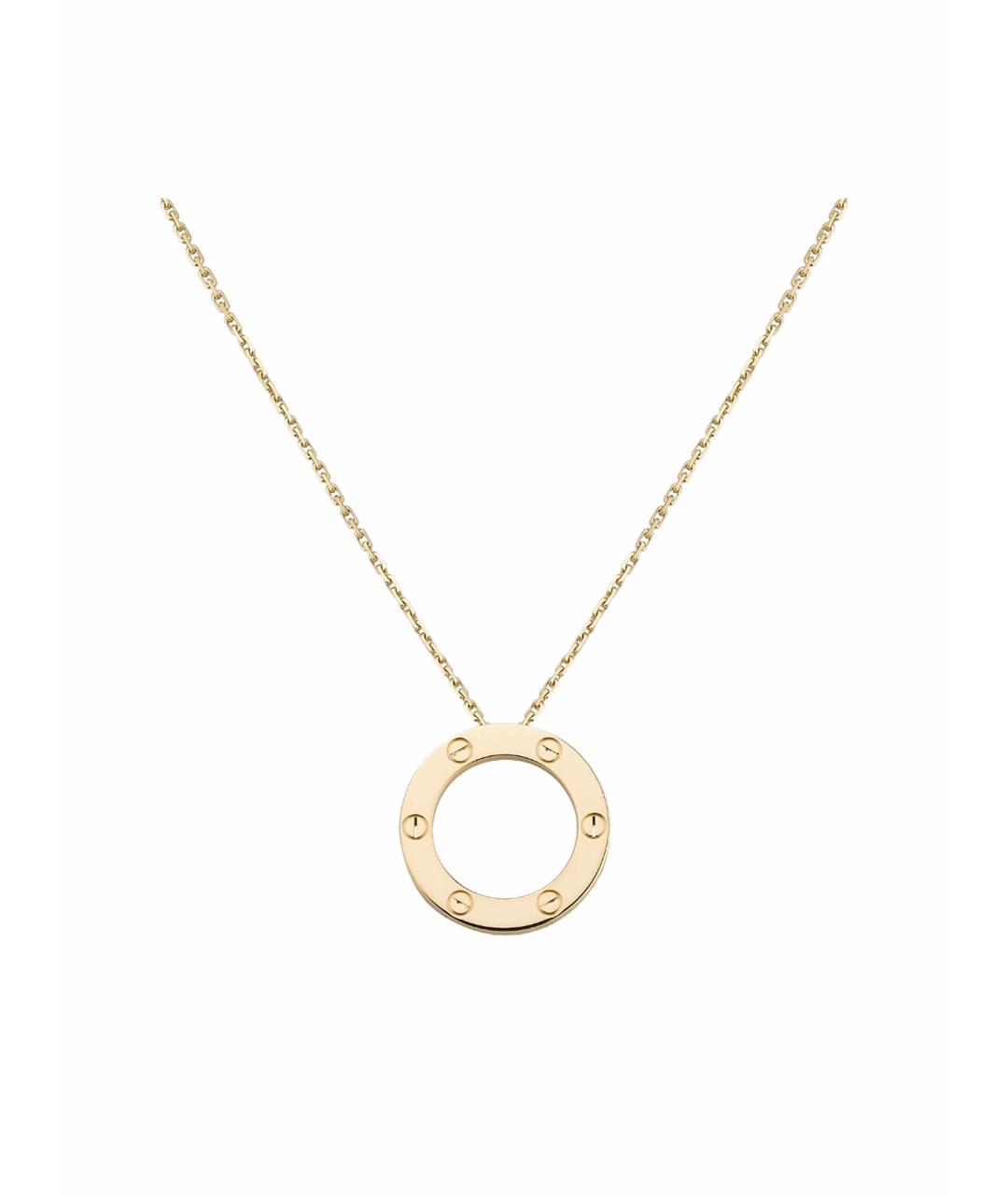 CARTIER Золотая подвеска из желтого золота, фото 8