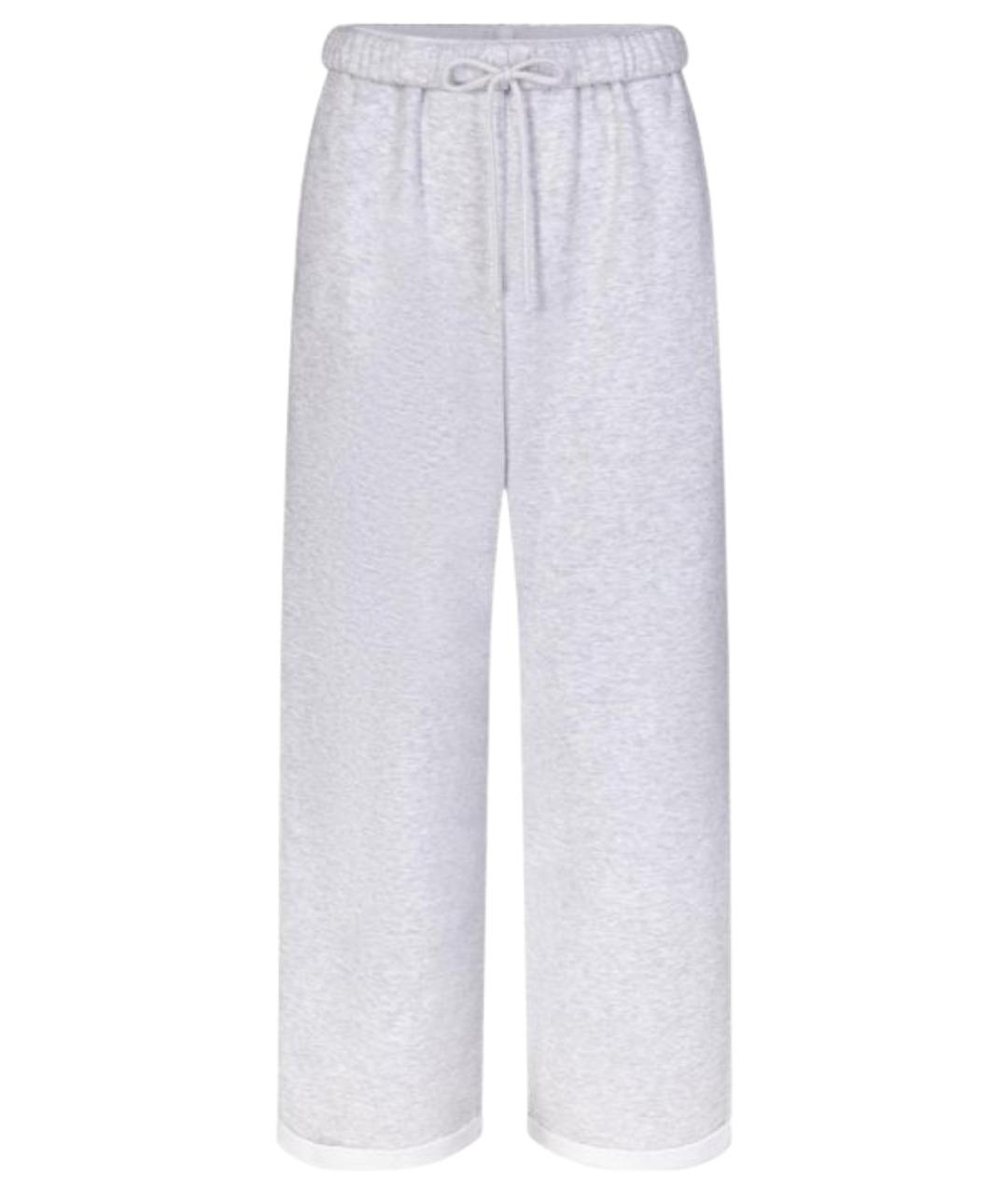 SKIMS Серые прямые брюки, фото 1