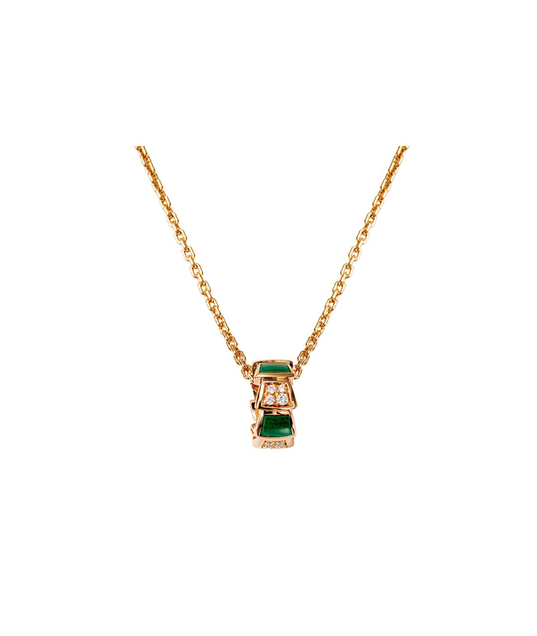 BVLGARI Золотая подвеска из розового золота, фото 2