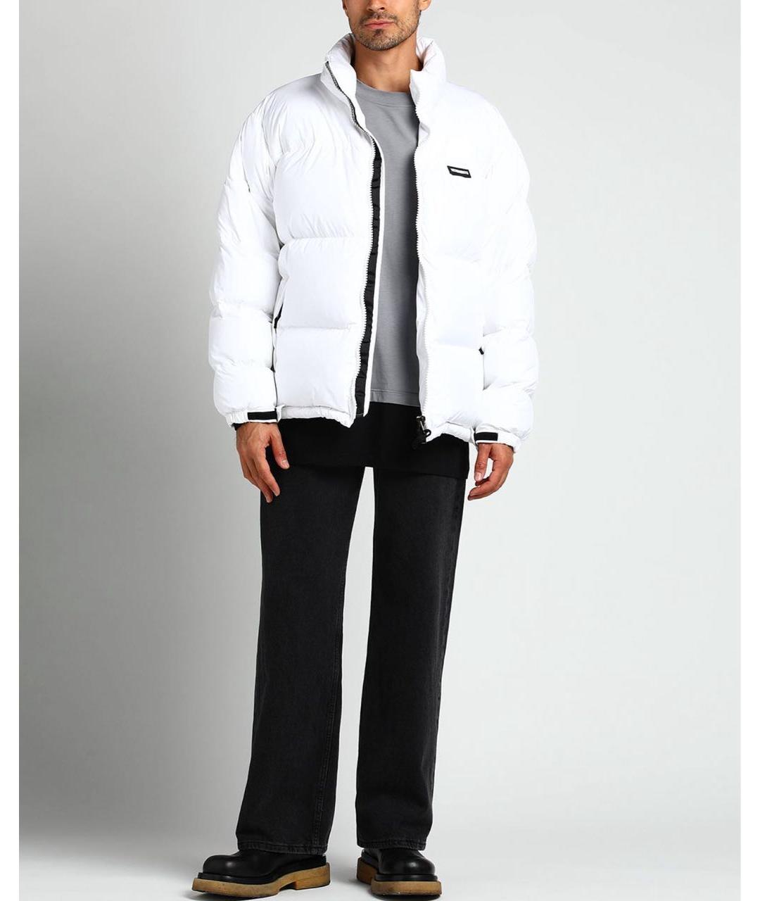 VETEMENTS Белый пуховик, фото 8