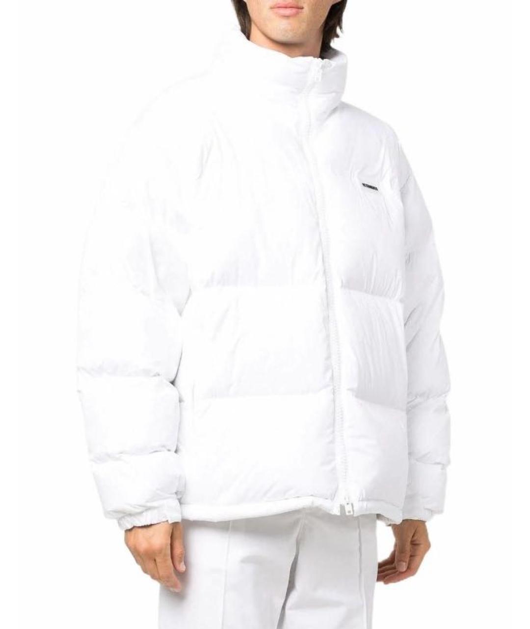 VETEMENTS Белый пуховик, фото 7