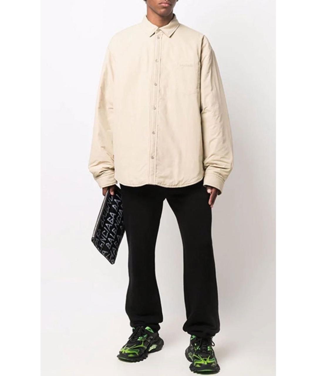 BALENCIAGA Бежевая куртка, фото 8