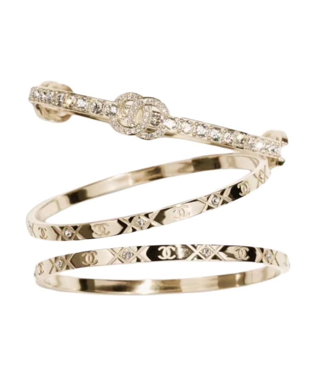 CHANEL Золотой браслет, фото 2