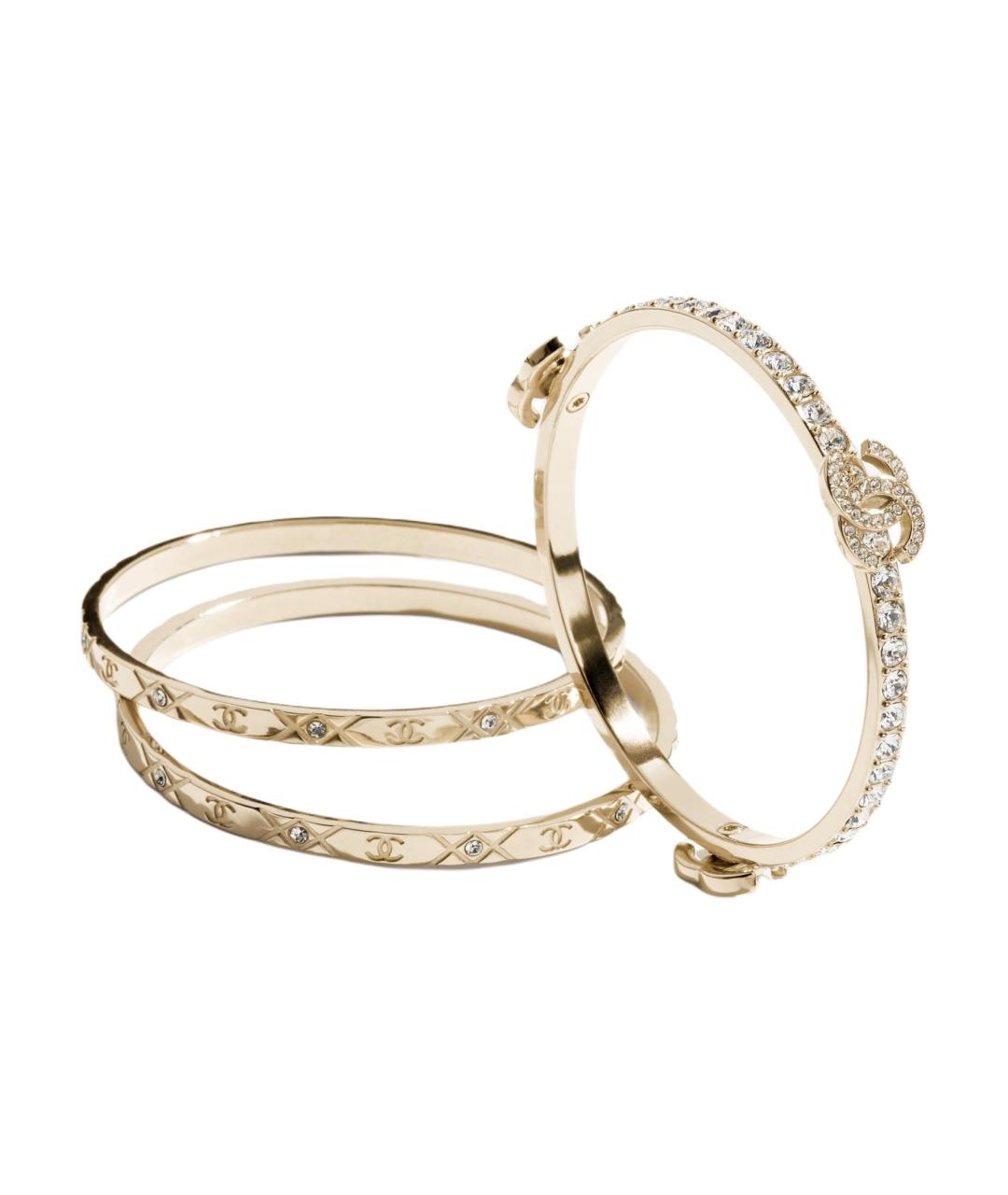 CHANEL Золотой браслет, фото 3