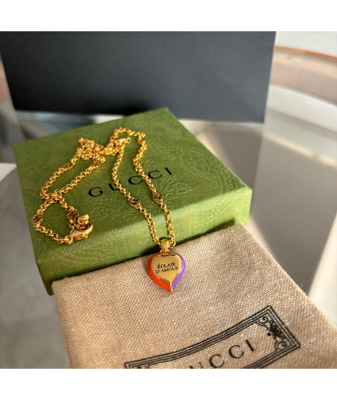 GUCCI Мульти металлическая подвеска, фото 3