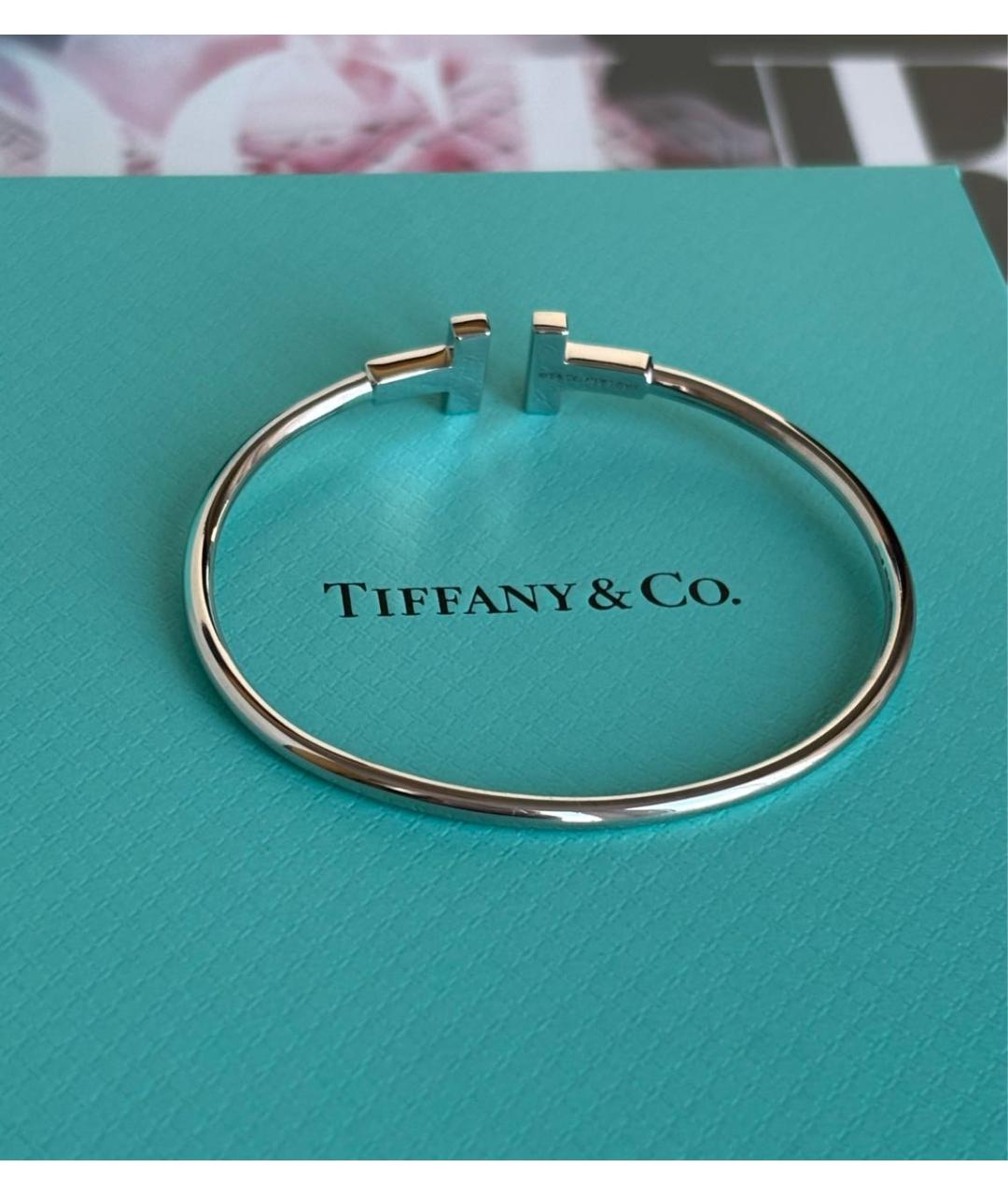 TIFFANY&CO Белый браслет из белого золота, фото 4