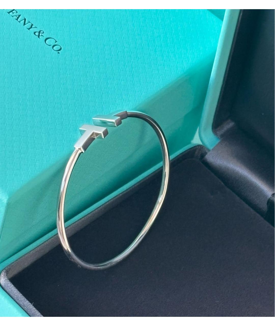 TIFFANY&CO Белый браслет из белого золота, фото 5