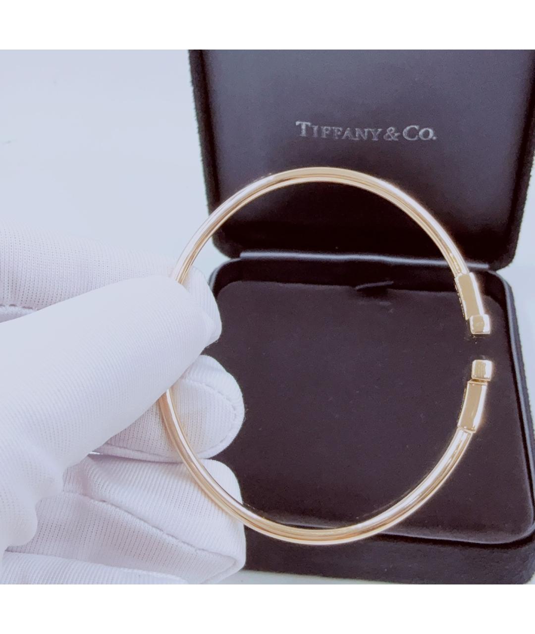 TIFFANY&CO Черный браслет из желтого золота, фото 5