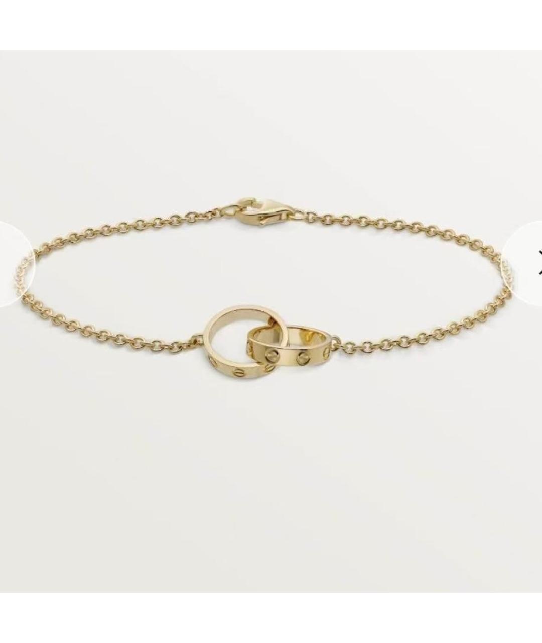 CARTIER Желтый браслет из желтого золота, фото 7