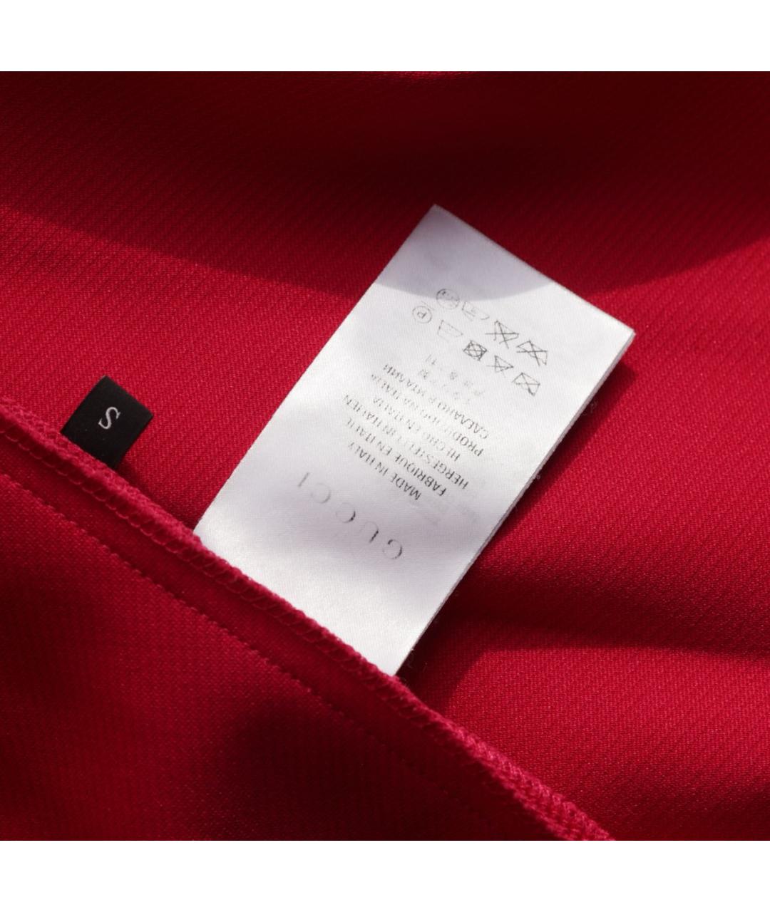 GUCCI Розовое хлопковое повседневное платье, фото 8