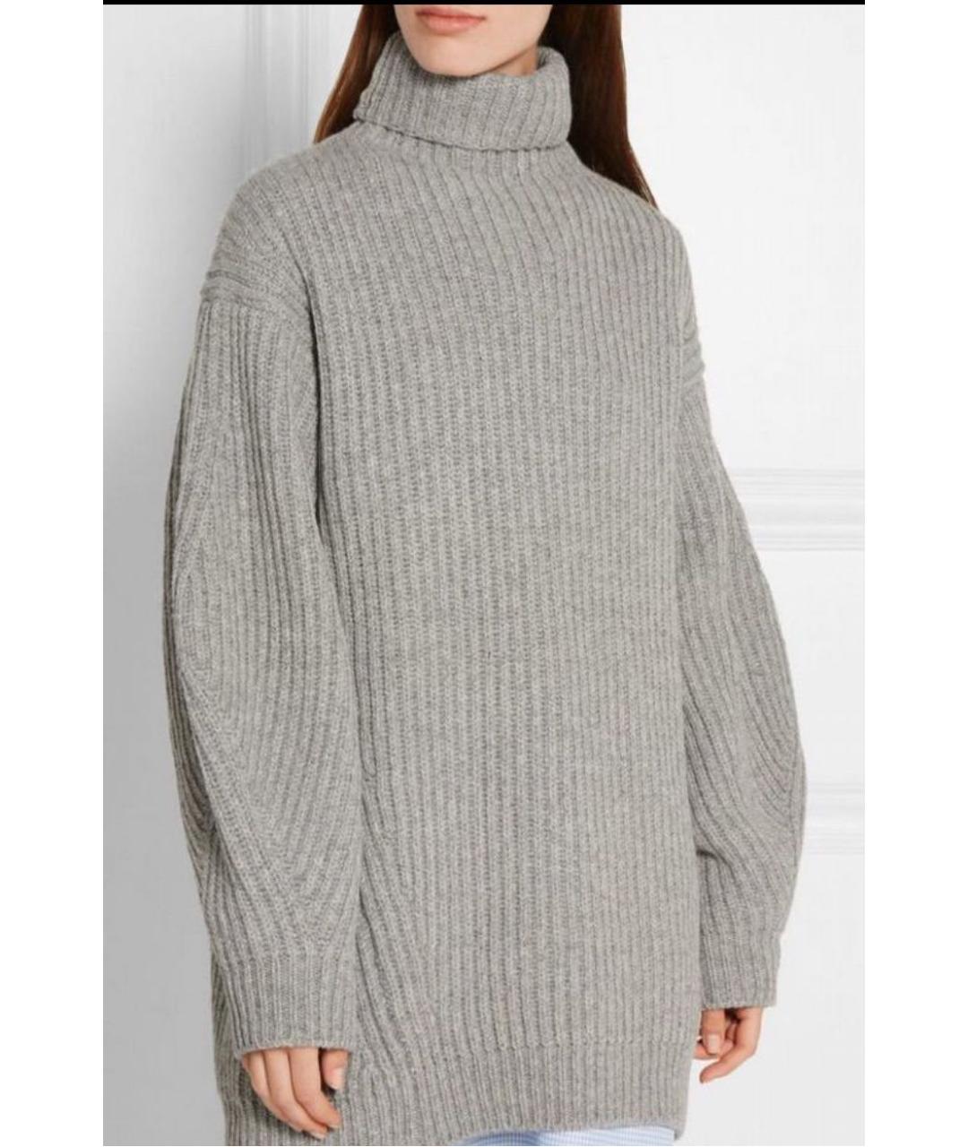 ACNE STUDIOS Серый шерстяной джемпер / свитер, фото 8