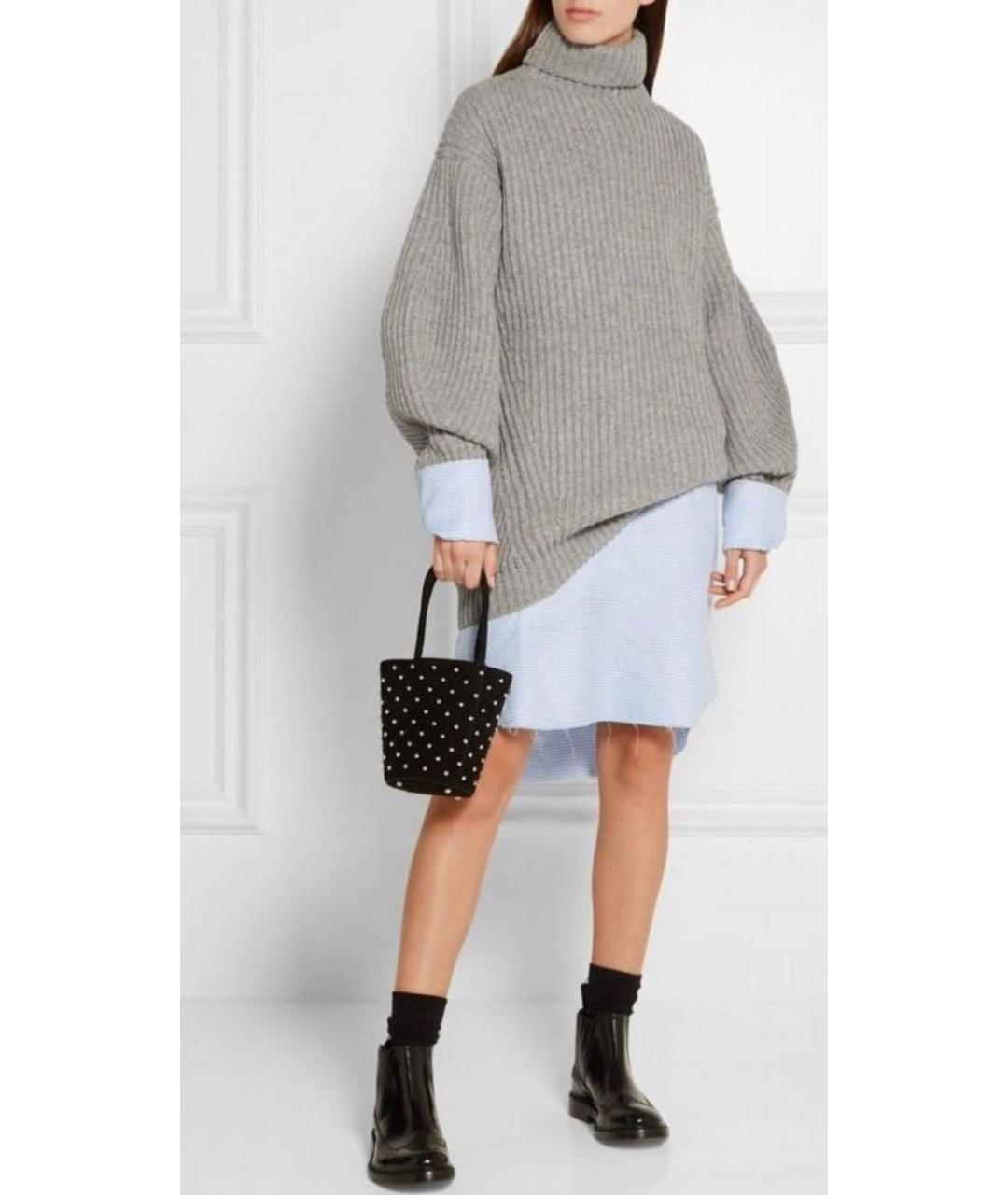 ACNE STUDIOS Серый шерстяной джемпер / свитер, фото 6