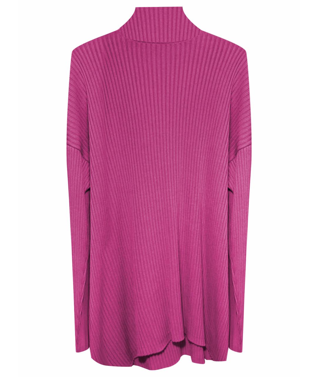 BALENCIAGA Розовое хлопковое повседневное платье, фото 1