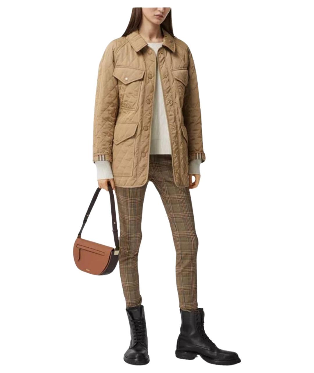 BURBERRY Бежевый пуховик, фото 5