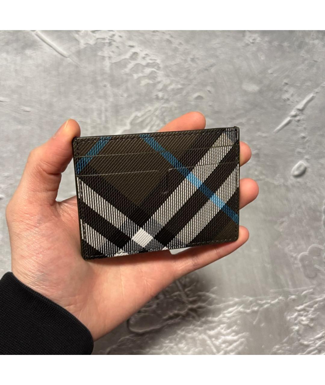 BURBERRY Кожаный кардхолдер, фото 2