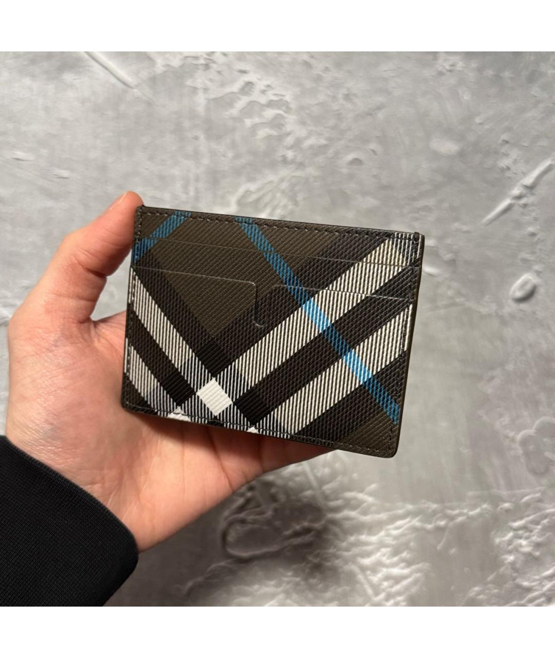 BURBERRY Кожаный кардхолдер, фото 3