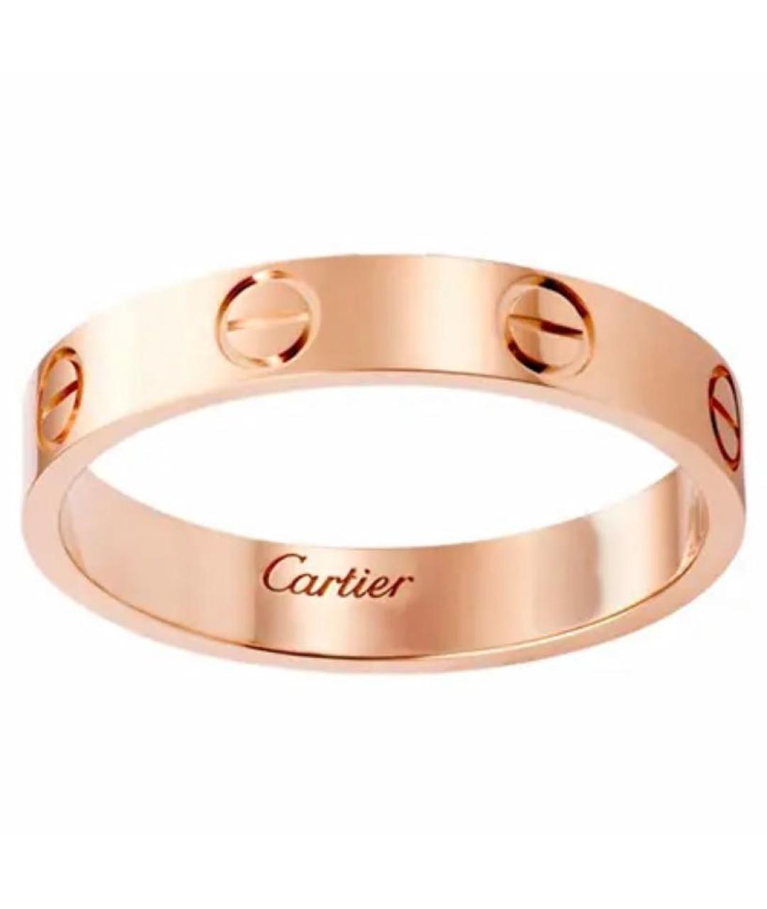 CARTIER Кольцо из розового золота, фото 1