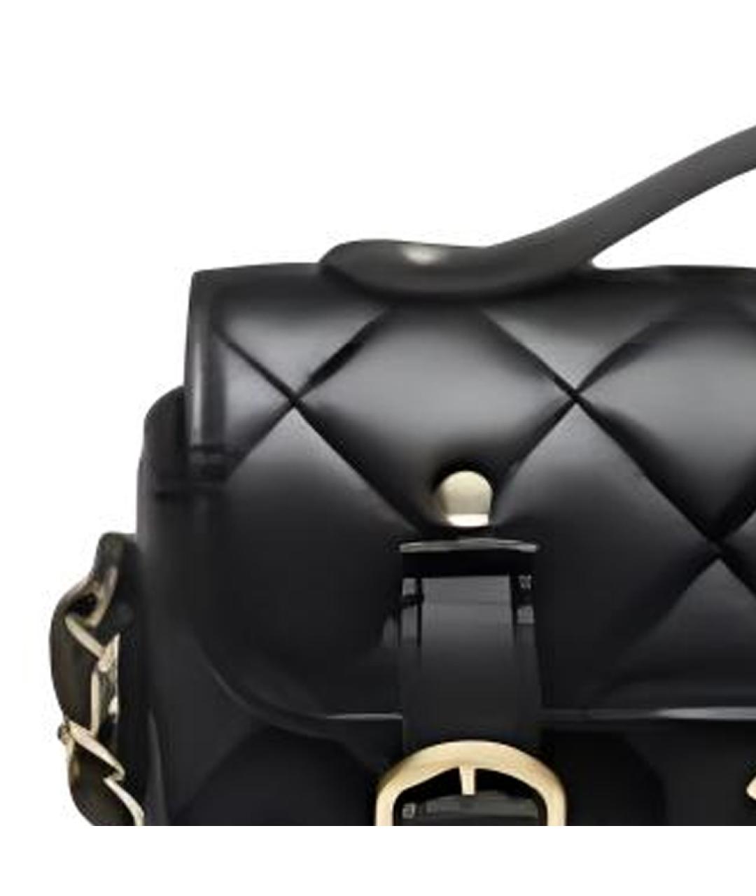 CHANEL Черная кожаная сумка через плечо, фото 3