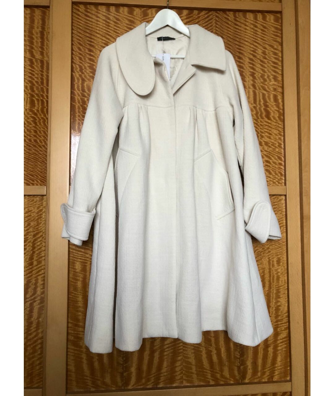 GRAVITEIGHT Белое хлопковое пальто, фото 8