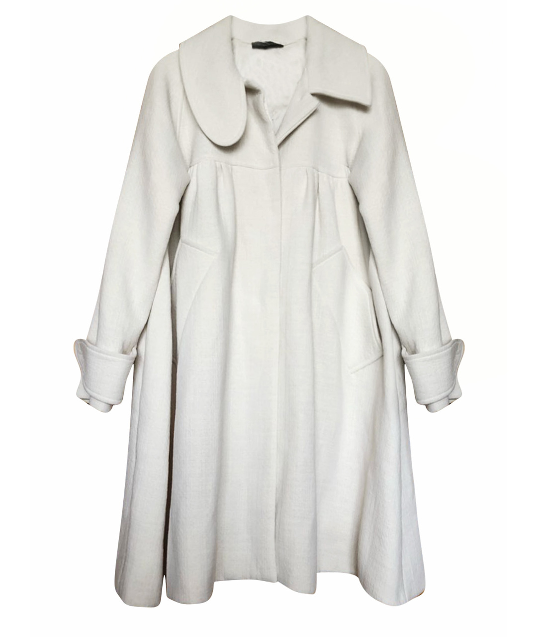 GRAVITEIGHT Белое хлопковое пальто, фото 1