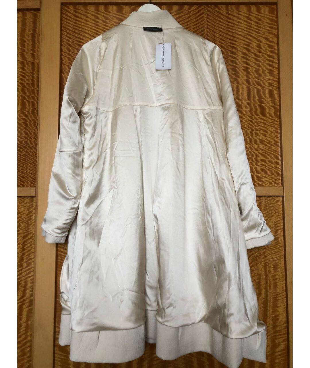 GRAVITEIGHT Белое хлопковое пальто, фото 3