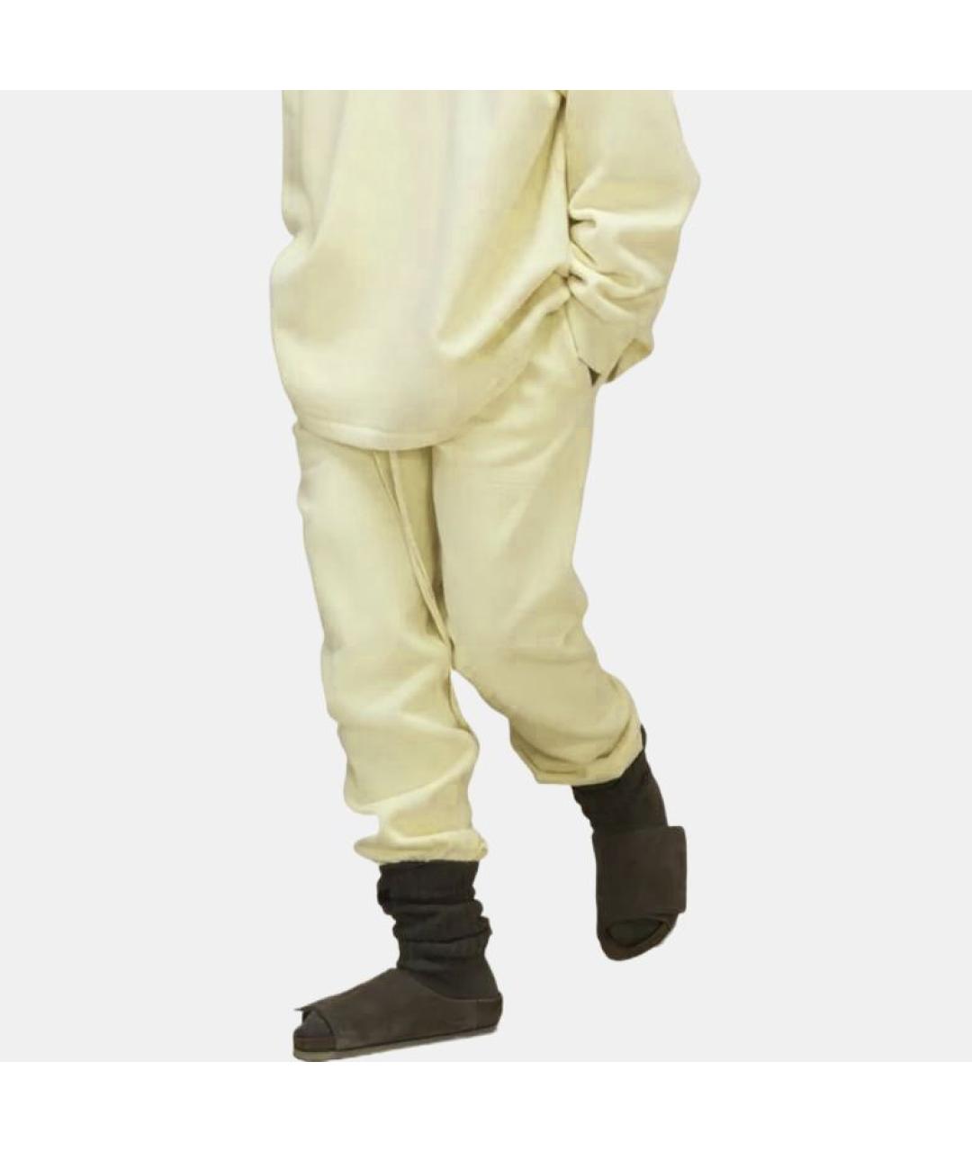FEAR OF GOD ESSENTIALS Желтые повседневные брюки, фото 3