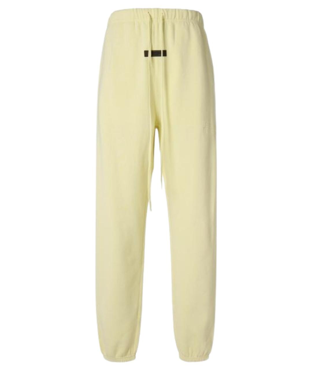 FEAR OF GOD ESSENTIALS Желтые повседневные брюки, фото 1