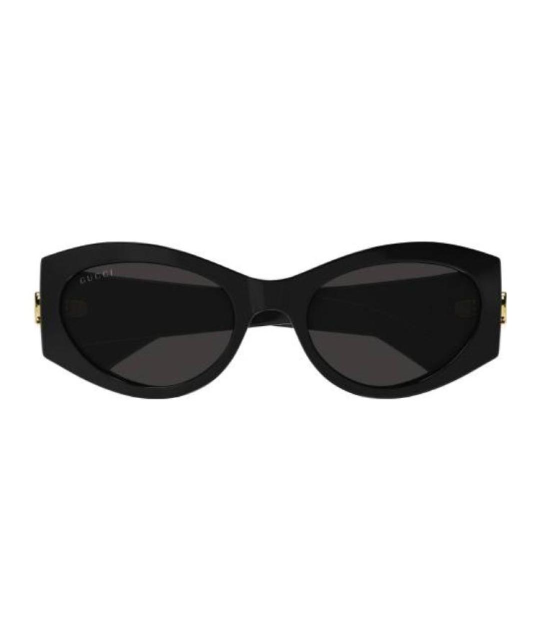 GUCCI Черные пластиковые солнцезащитные очки, фото 2