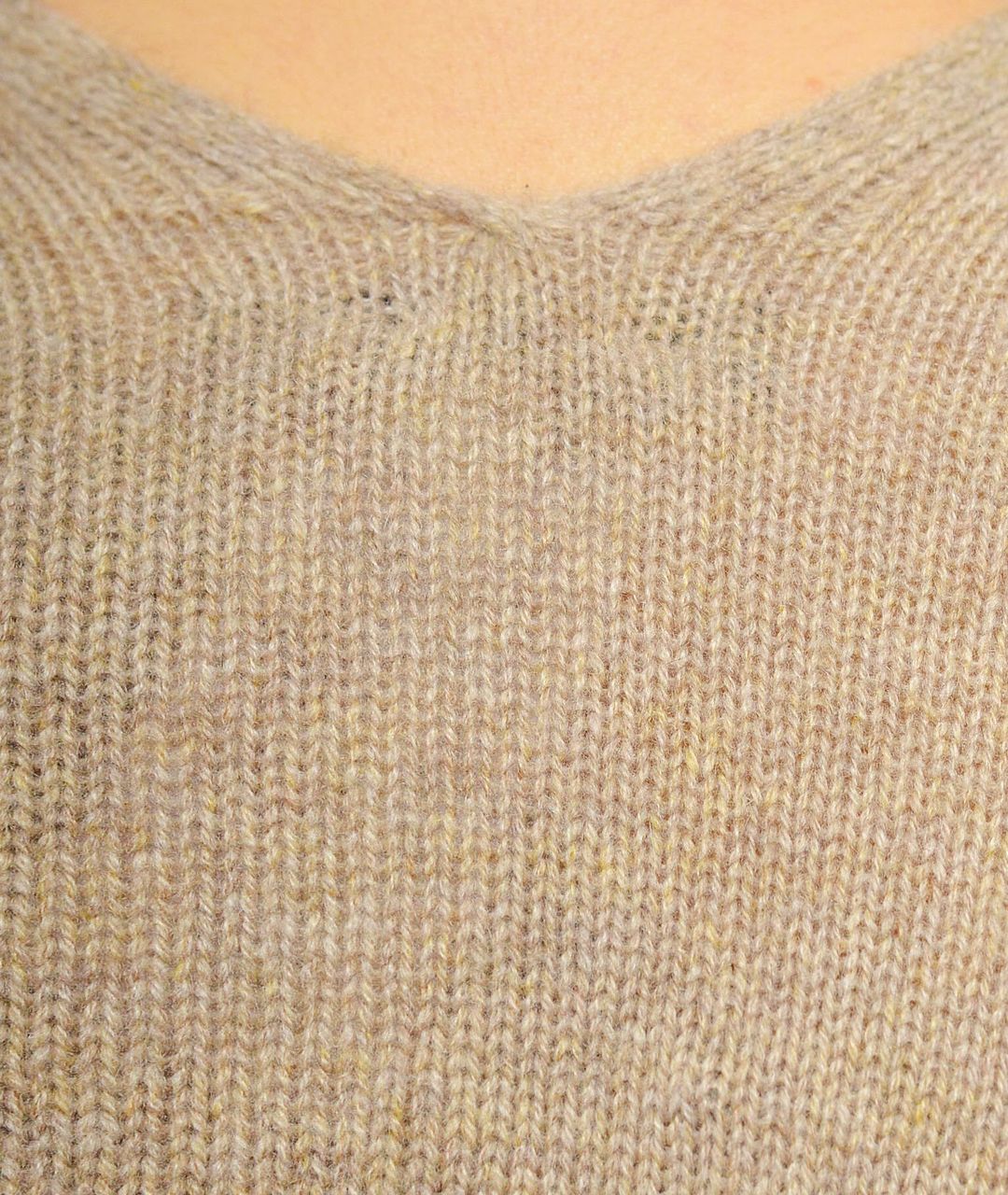 THE ROW Бежевый шерстяной джемпер / свитер, фото 4