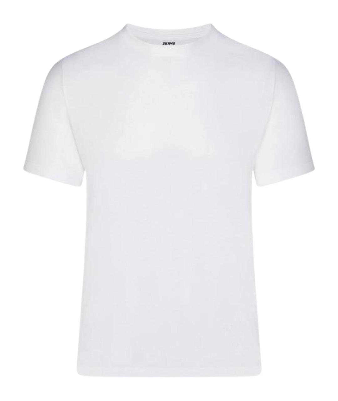 SKIMS Белая футболка, фото 1