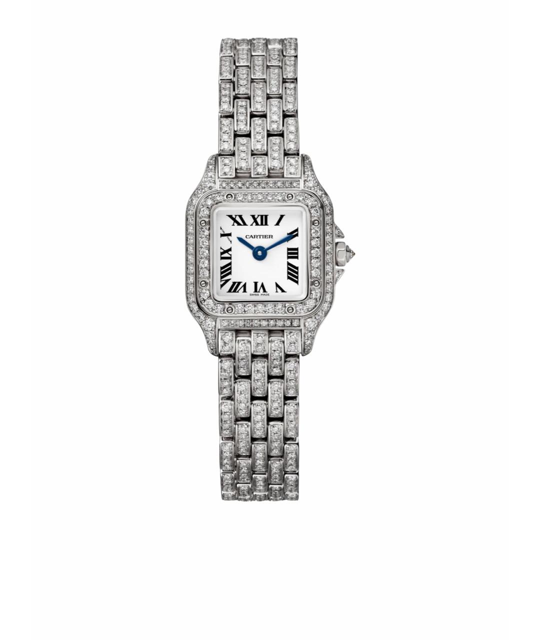 CARTIER Часы из белого золота, фото 1