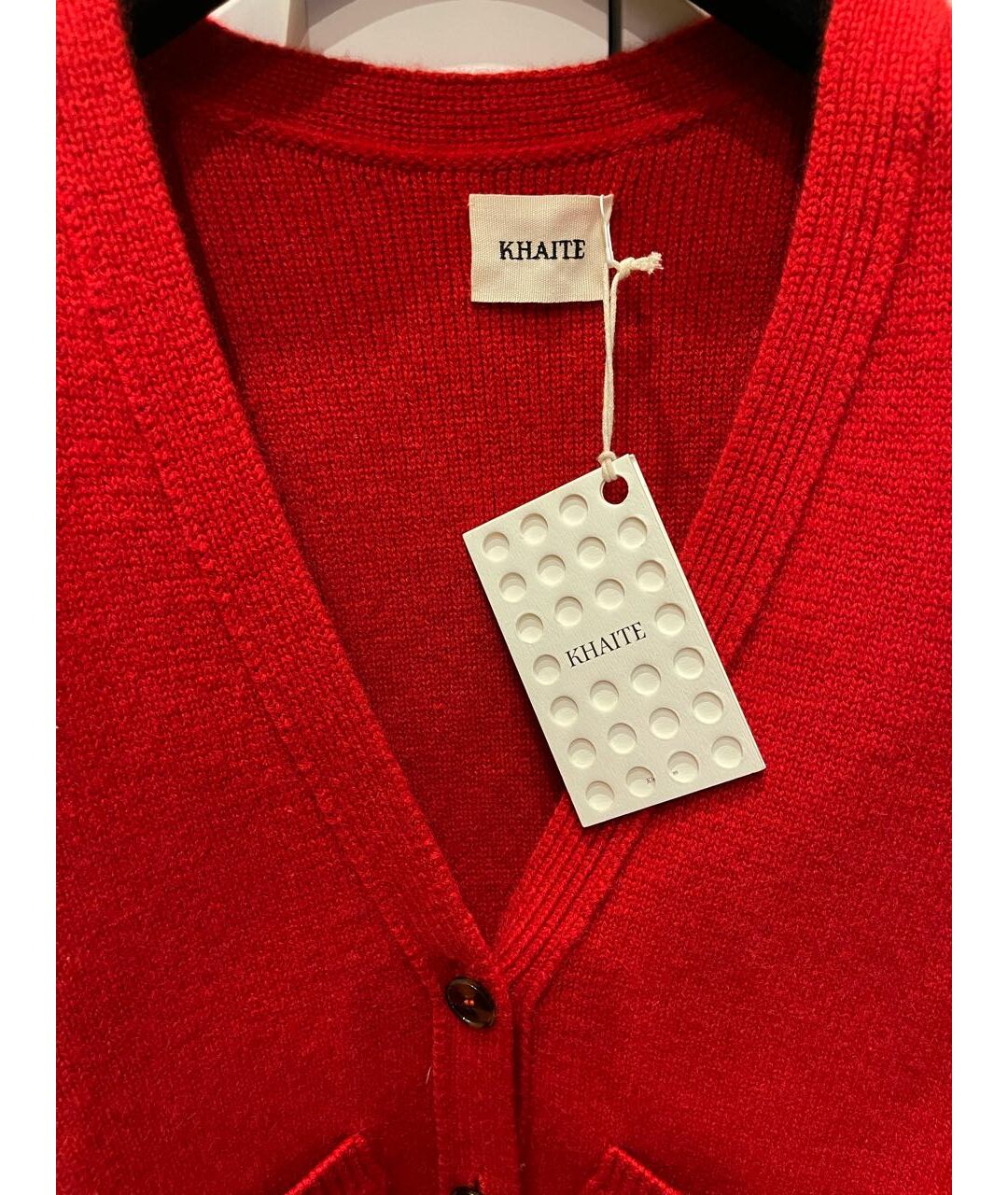 KHAITE Красный шерстяной джемпер / свитер, фото 3