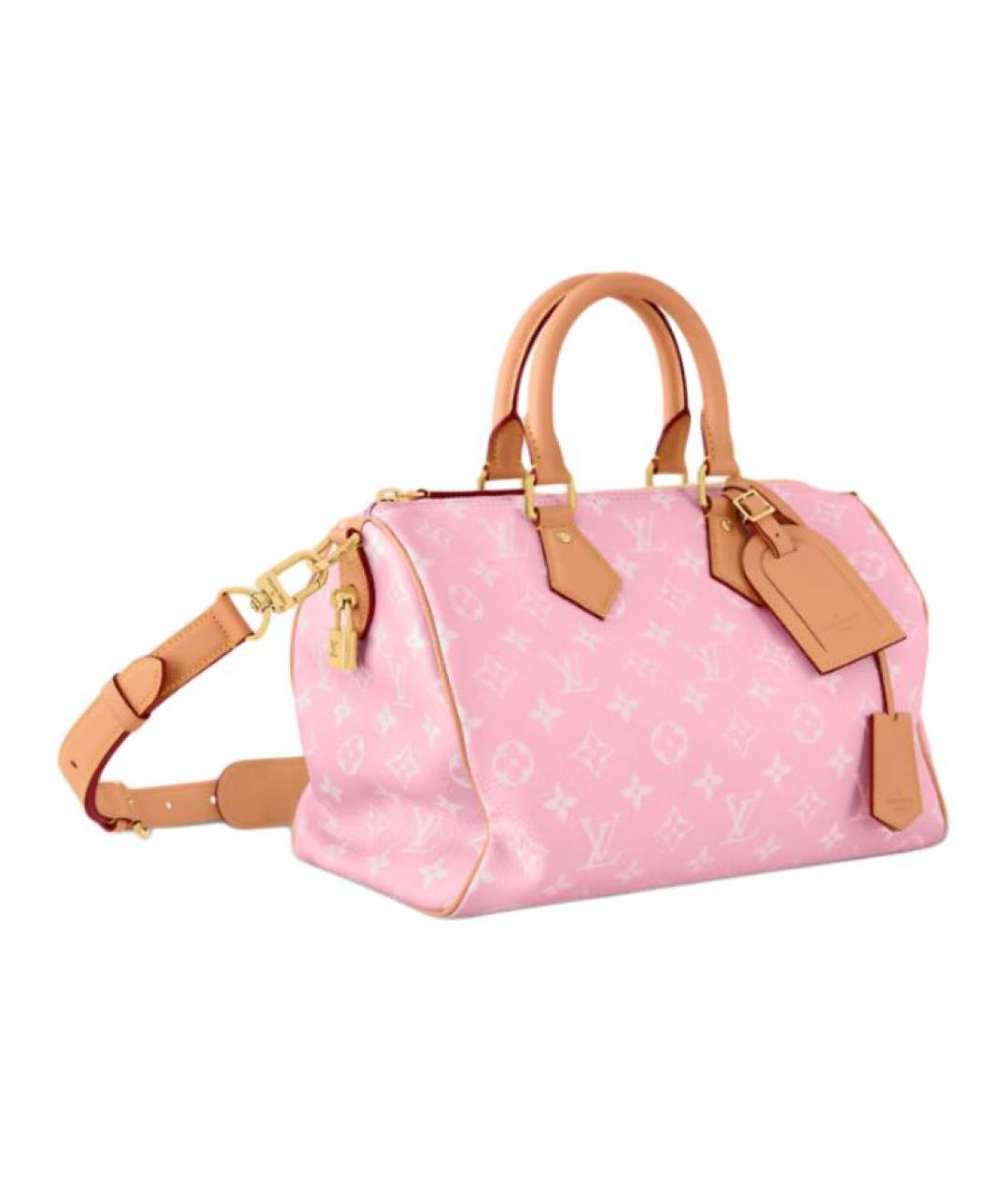 LOUIS VUITTON Розовая сумка через плечо, фото 3