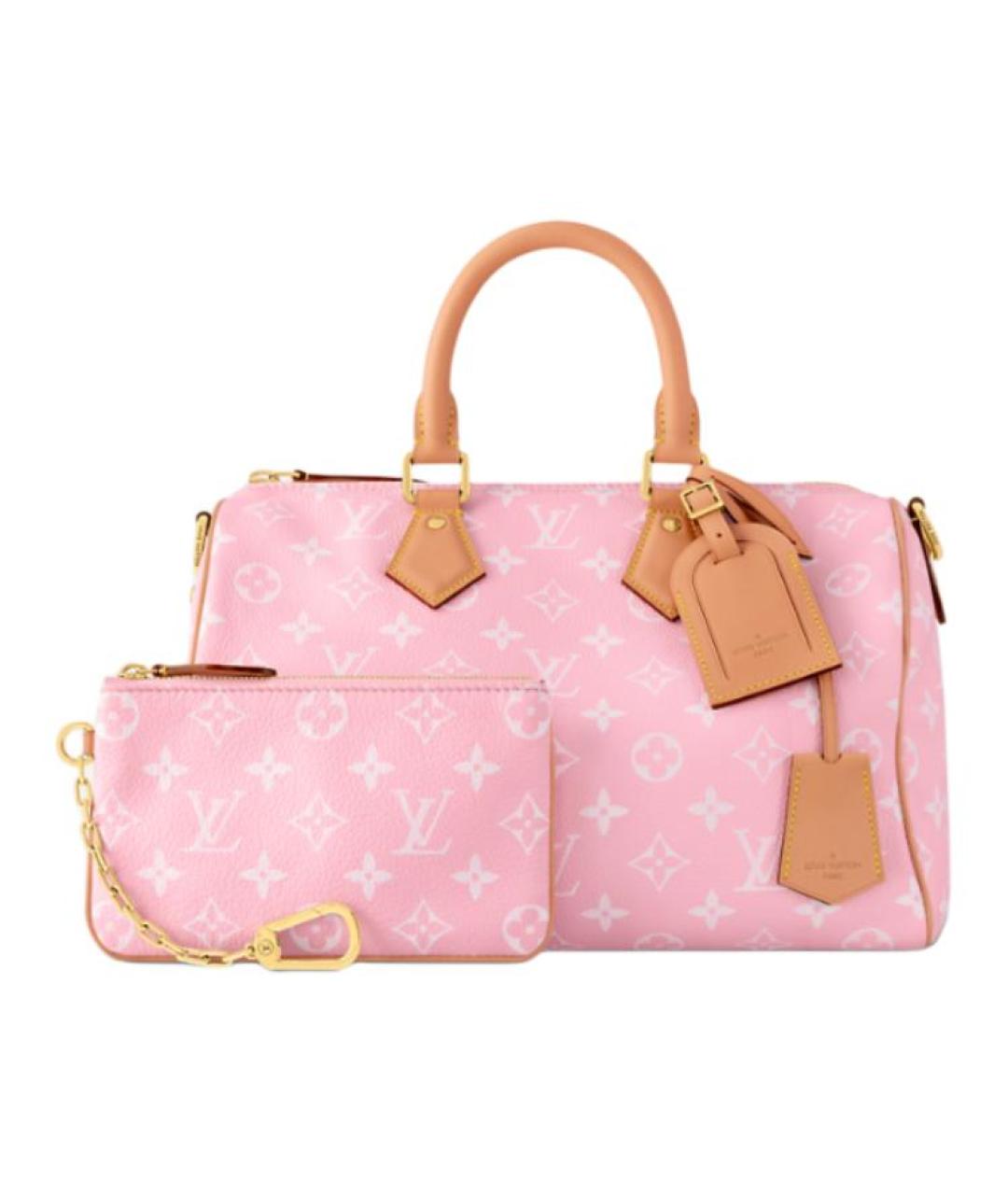 LOUIS VUITTON Розовая сумка через плечо, фото 2