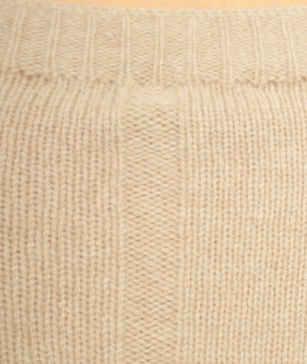 THE ROW Бежевый шерстяной джемпер / свитер, фото 4