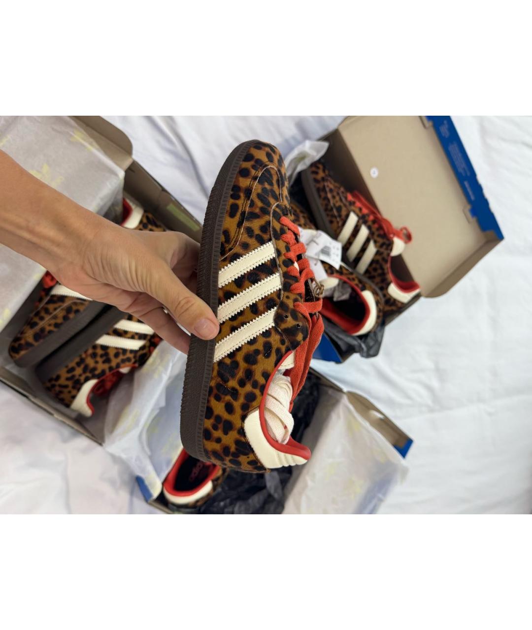 ADIDAS Кожаные кеды, фото 8