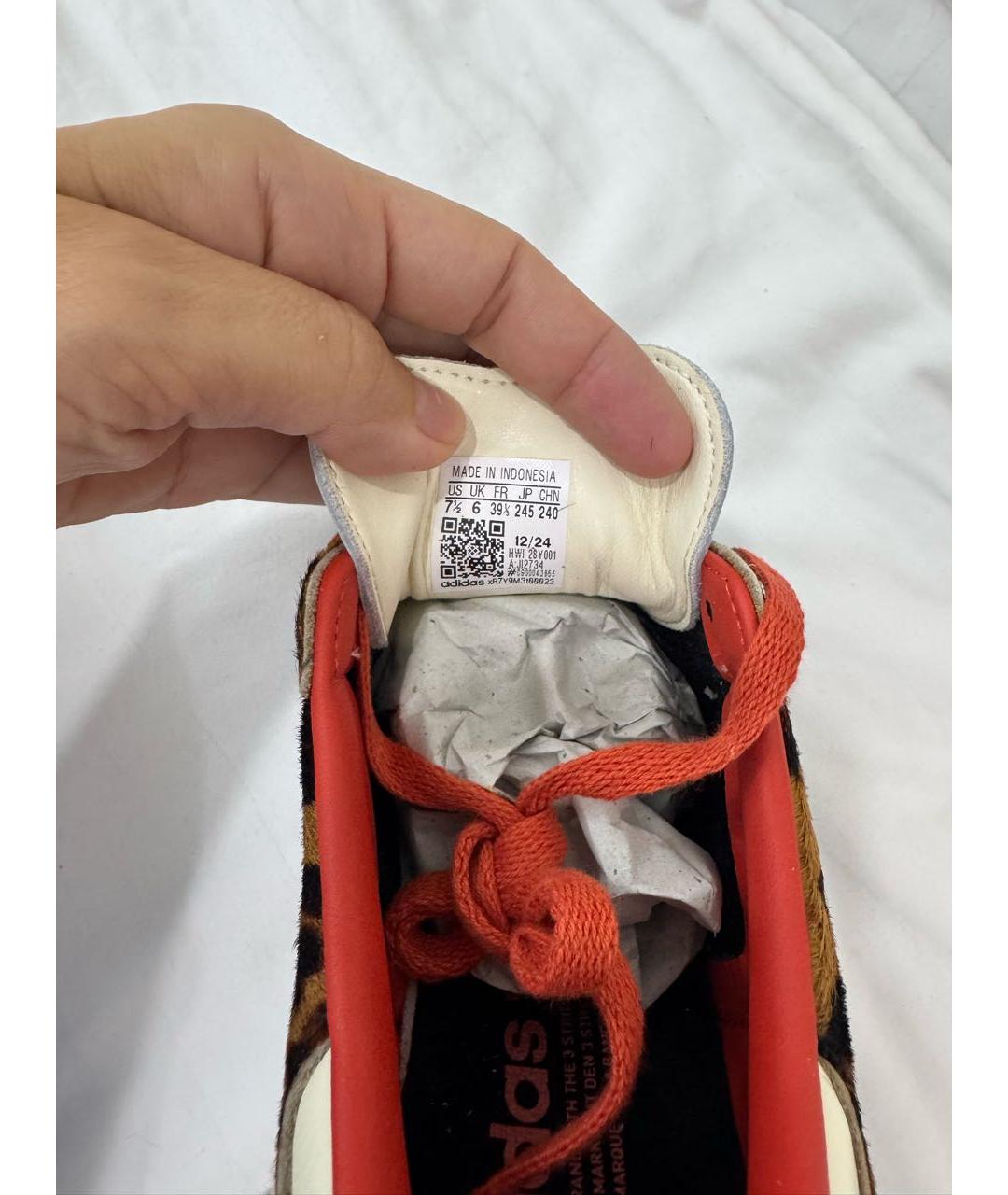 ADIDAS Кожаные кеды, фото 5