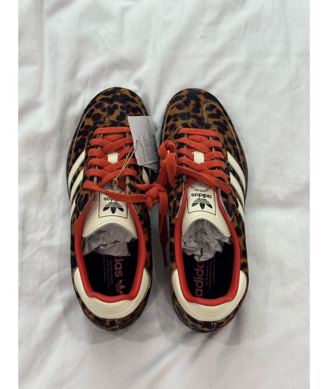 ADIDAS Кожаные кеды, фото 3