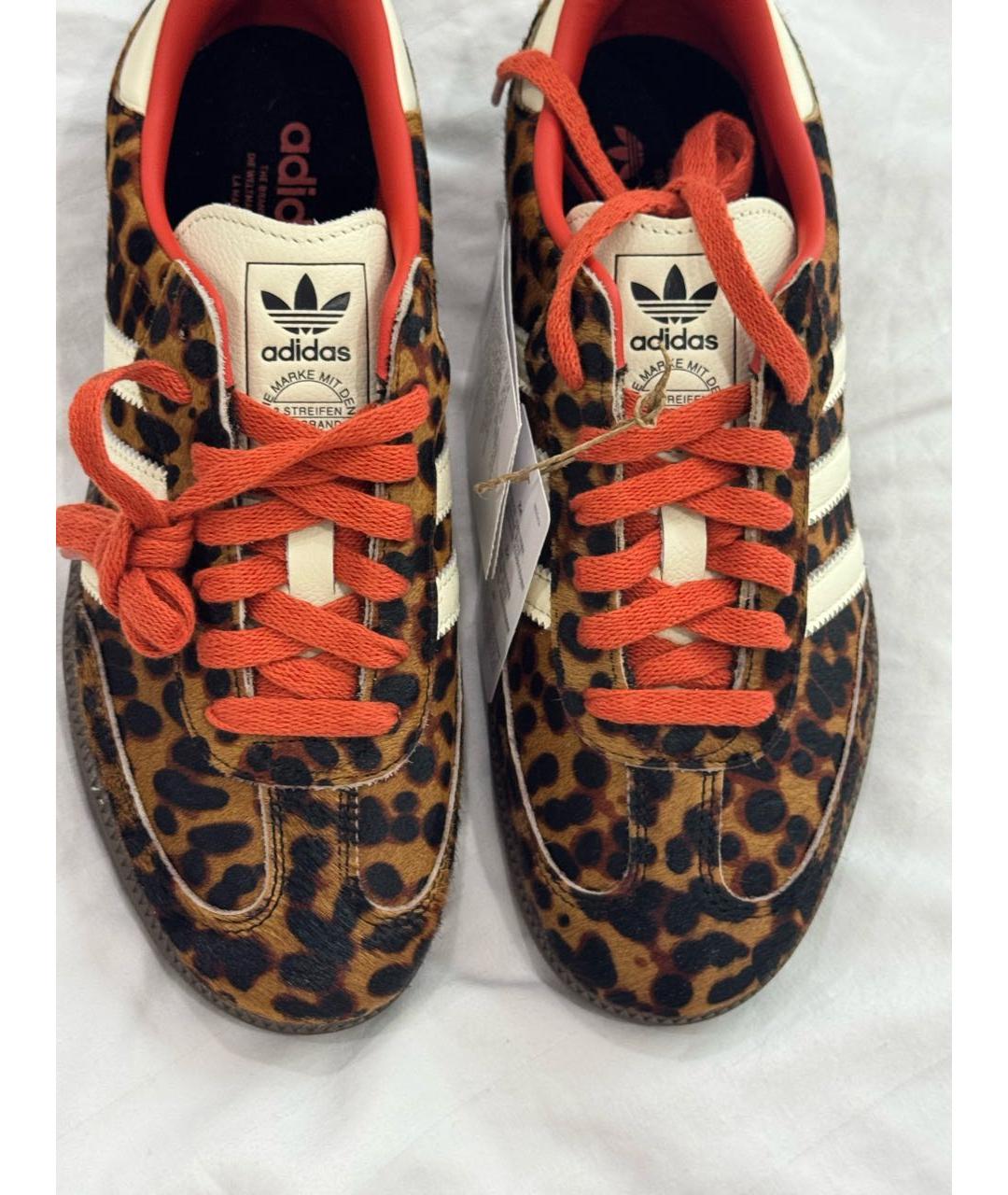 ADIDAS Кожаные кеды, фото 2
