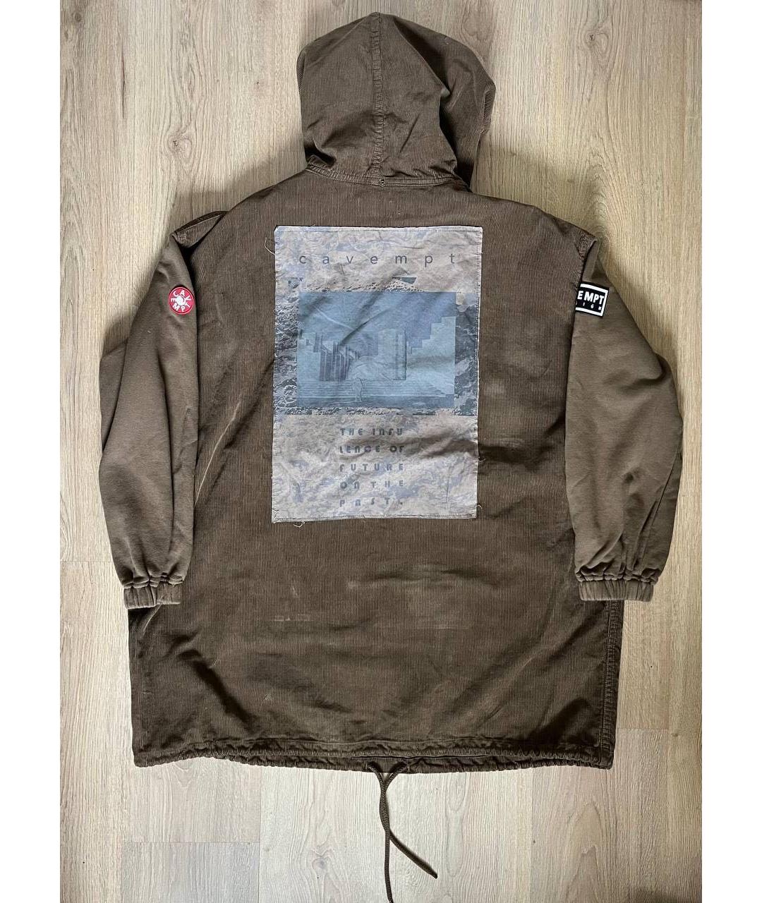 CAV EMPT Коричневая хлопковая куртка, фото 2