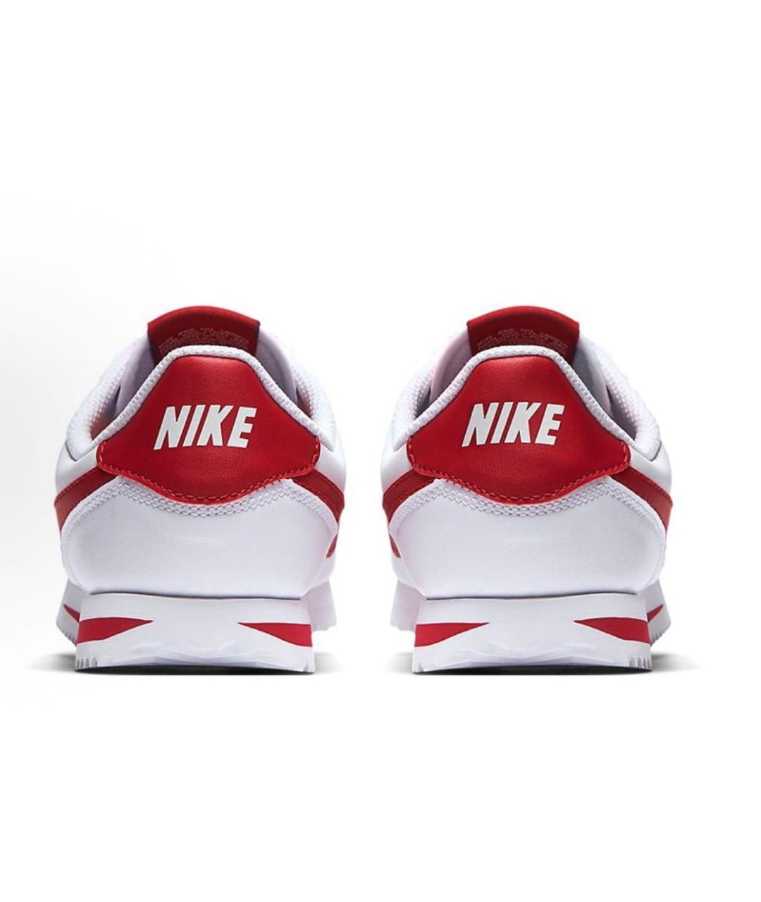 NIKE Белые кожаные кроссовки, фото 4